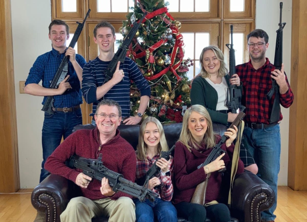 Voices: Rep. Massie’s Christmas photo is an insult to responsible gun owners Voices: Rep. Massie’s Christmas photo is an insult to responsible gun owners