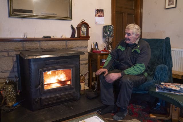 Thousands of people have been left without power in the wake of Storm Arwen (Jane Barlow/PA)