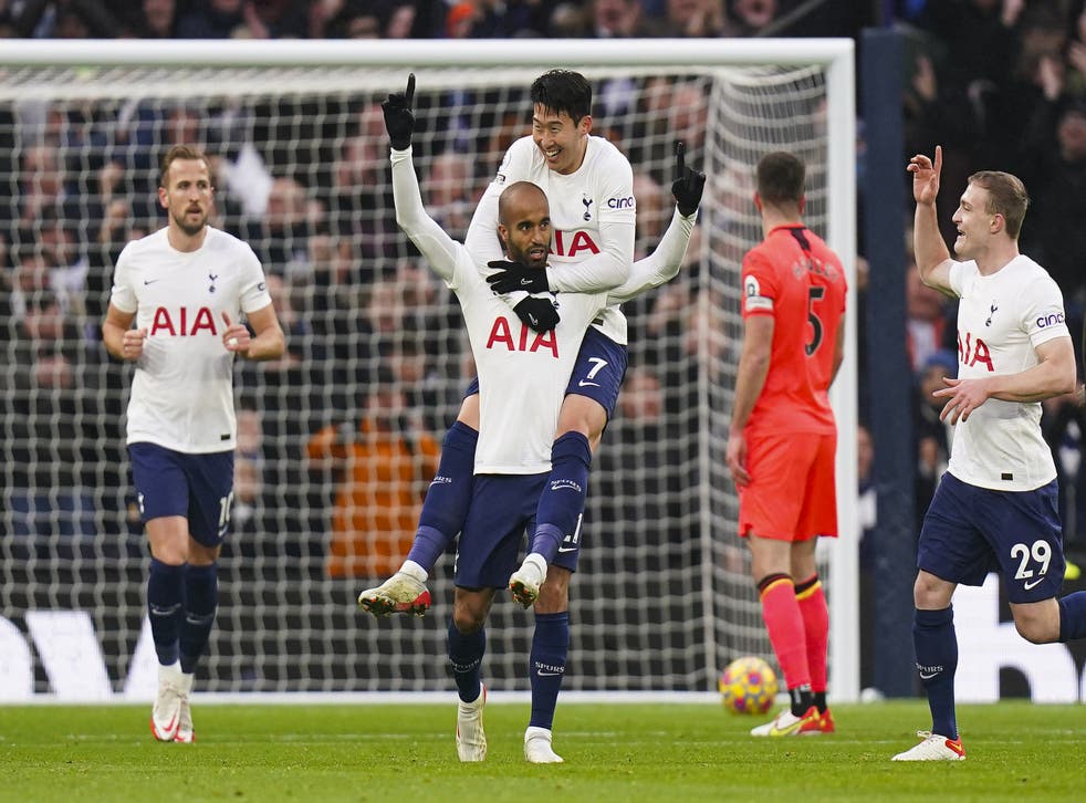 Lucas Moura put Spurs on the way to a 3-0 win over Norwich with a fine goal (Adam Davy/PA)