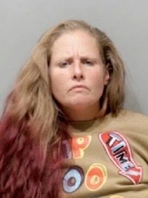 Stephanie Binder is pictured in her mugshot following her arrest for kidnapping