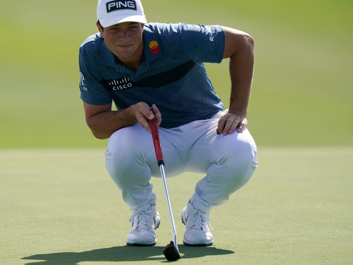 Collin Morikawa throws away big lead as Viktor Hovland wins Hero World Challenge