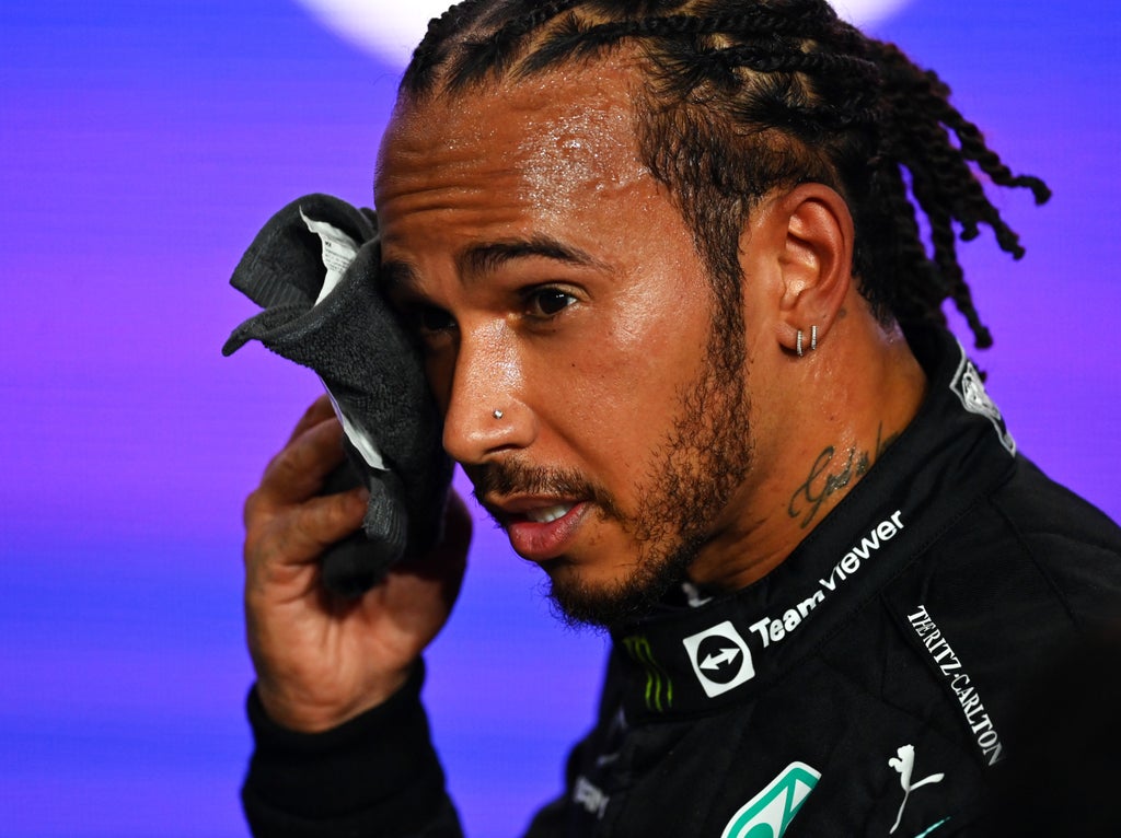 Lewis Hamilton accuses Max Verstappen of going ‘over the limit’ at Saudi Arabian Grand Prix
