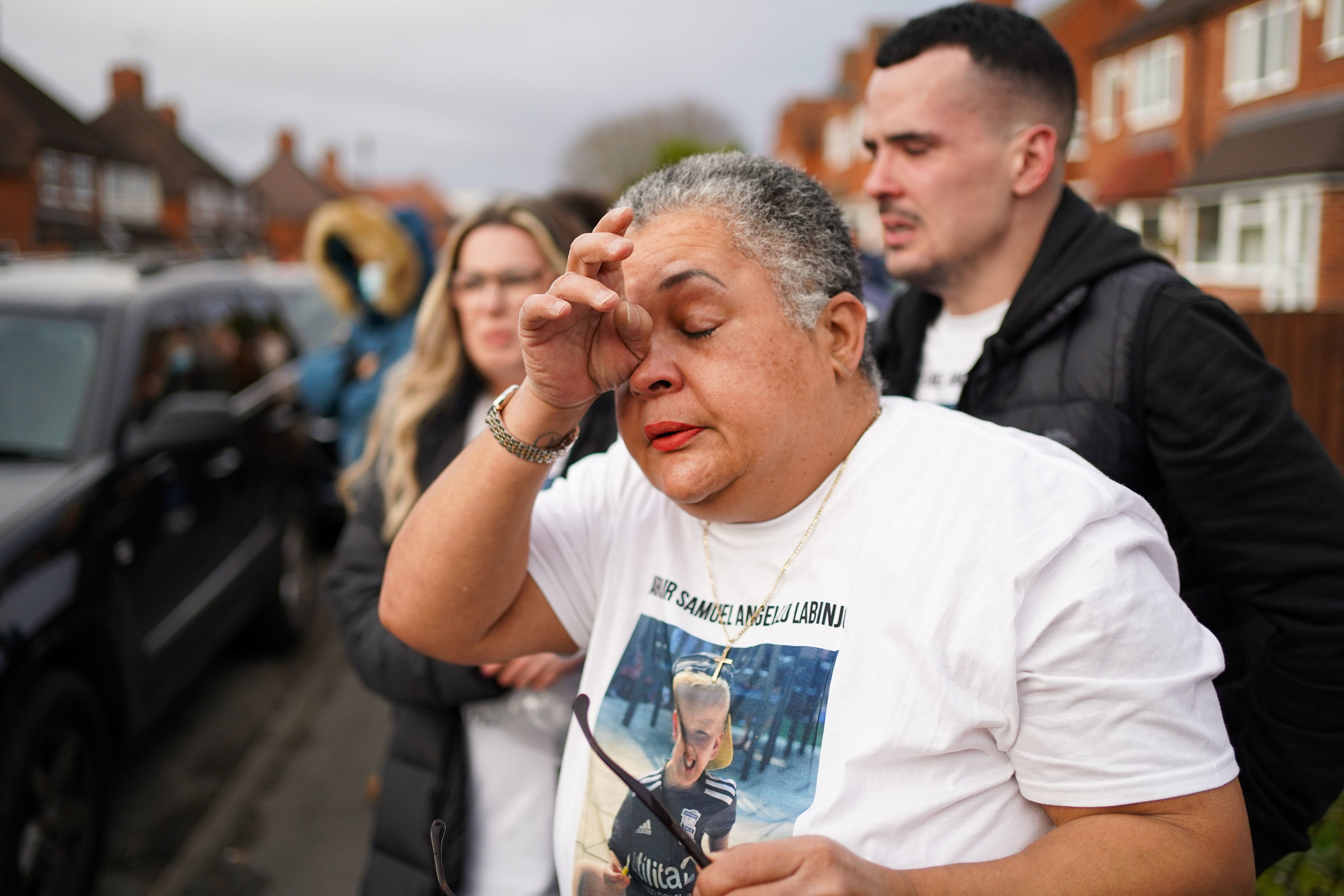 Madeleine Halcrow was among a large crowd of people at a vigil (Jacob King/PA)