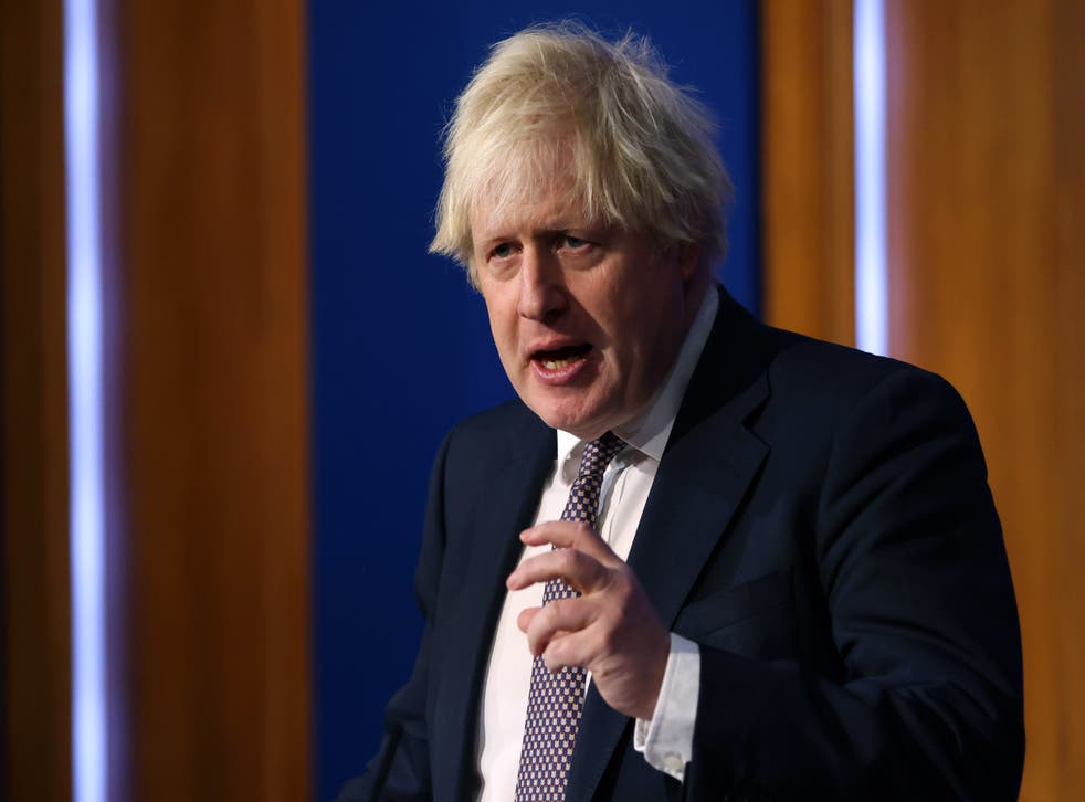 Prime Minister Boris Johnson vowed to target drug gangs (Hollie Adams/PA)
