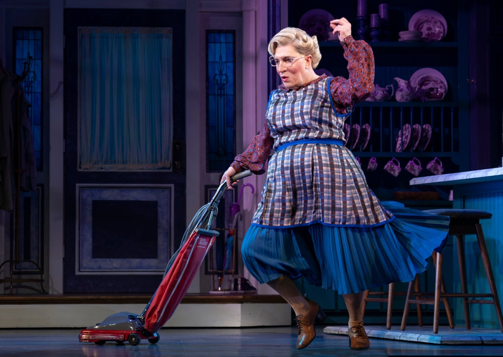 Review: Broadway's 'Mrs. Doubtfire' follows safe formula  