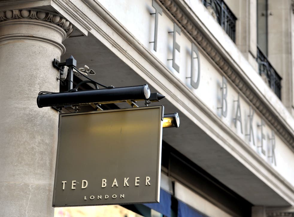 Mr Barton was appointed to the role after Ted Baker’s founder stepped down after allegations of improper behaviour (Nick Ansell/PA)