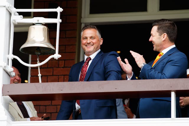 Darren Gough (centre) is thought to be set to take over as Yorkshire’s director or cricket (John Walton/PA)