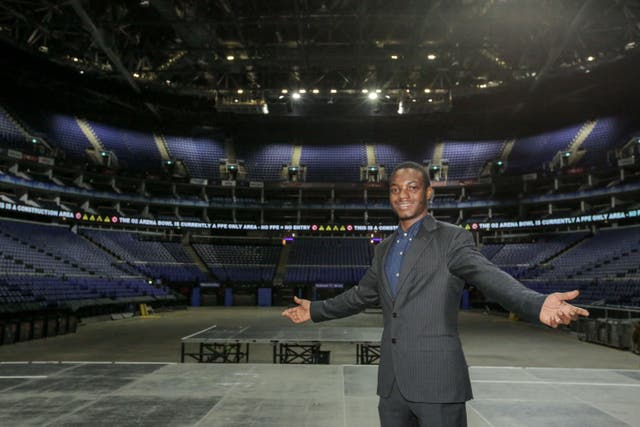 <p>Devonte now works at the O2 after being helped by Springboard, one of our charity partners </p>
