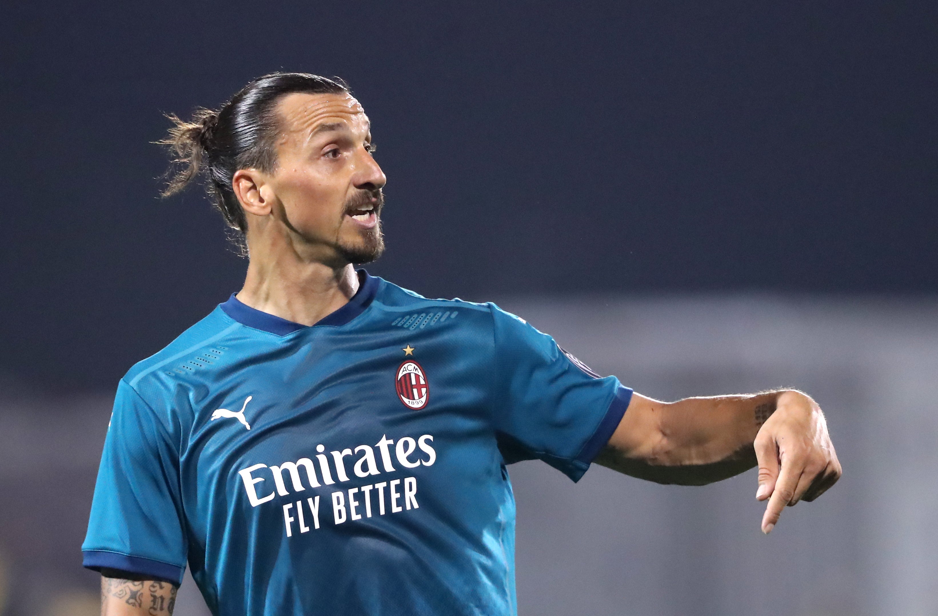 AC Milan striker Zlatan Ibrahimovic could line up against Liverpool on Tuesday (Niall Carson/PA)