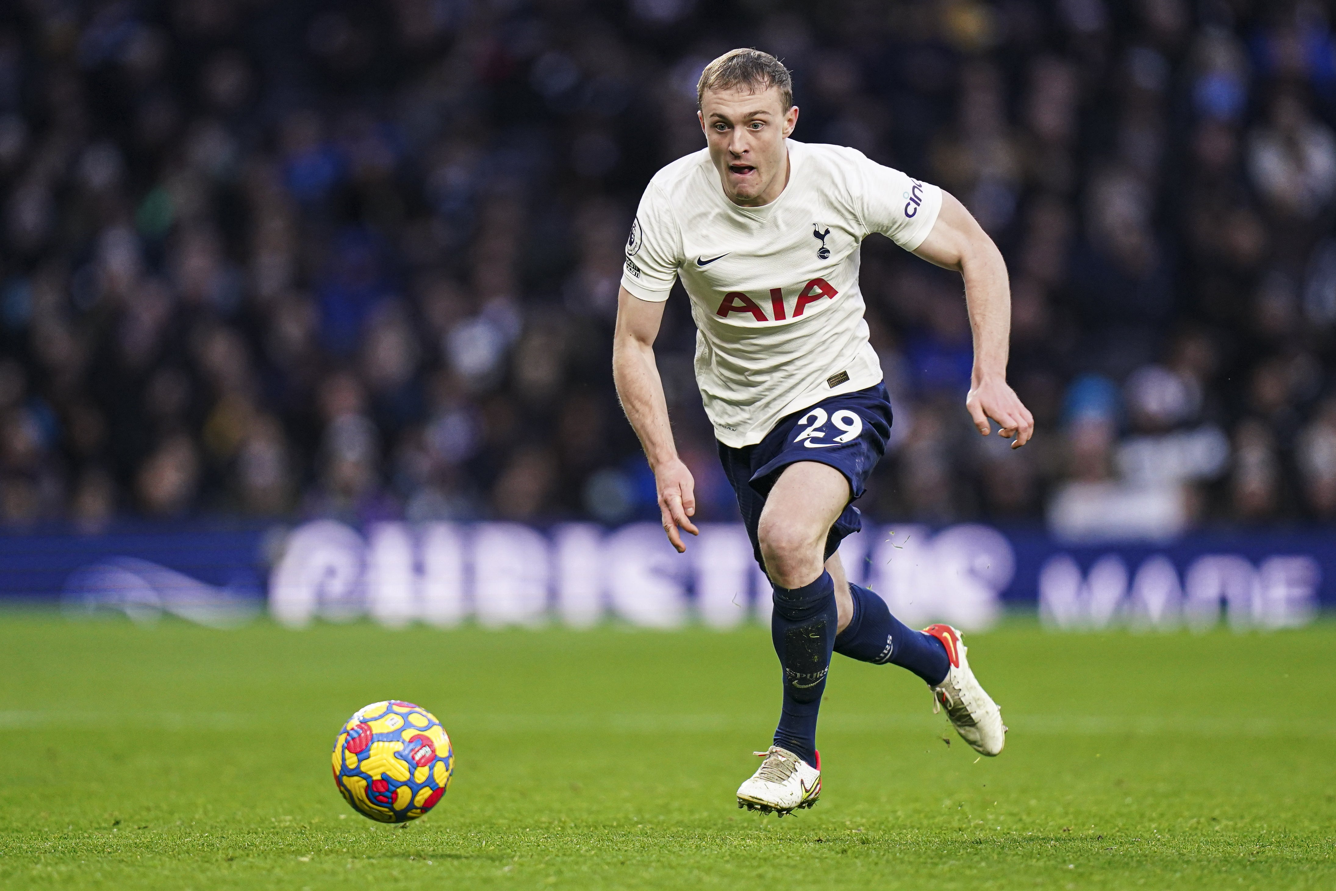 Oliver Skipp has established himself in the Tottenham first team this season (Adam Davy/PA).