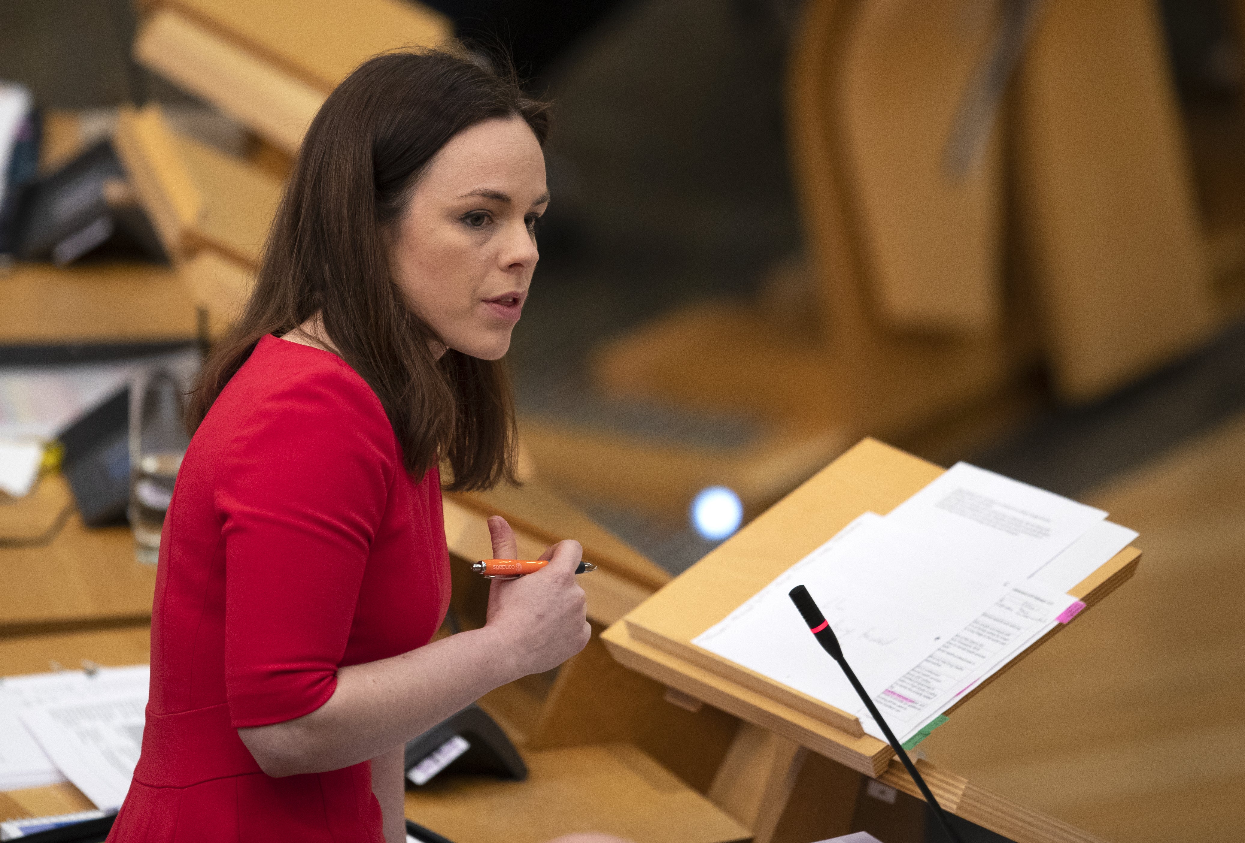 The outlook for Kate Forbes’ budget on Thursday is ‘challenging’, experts at the Fraser of Allander Institute have warned (Jane Barlow/PA)