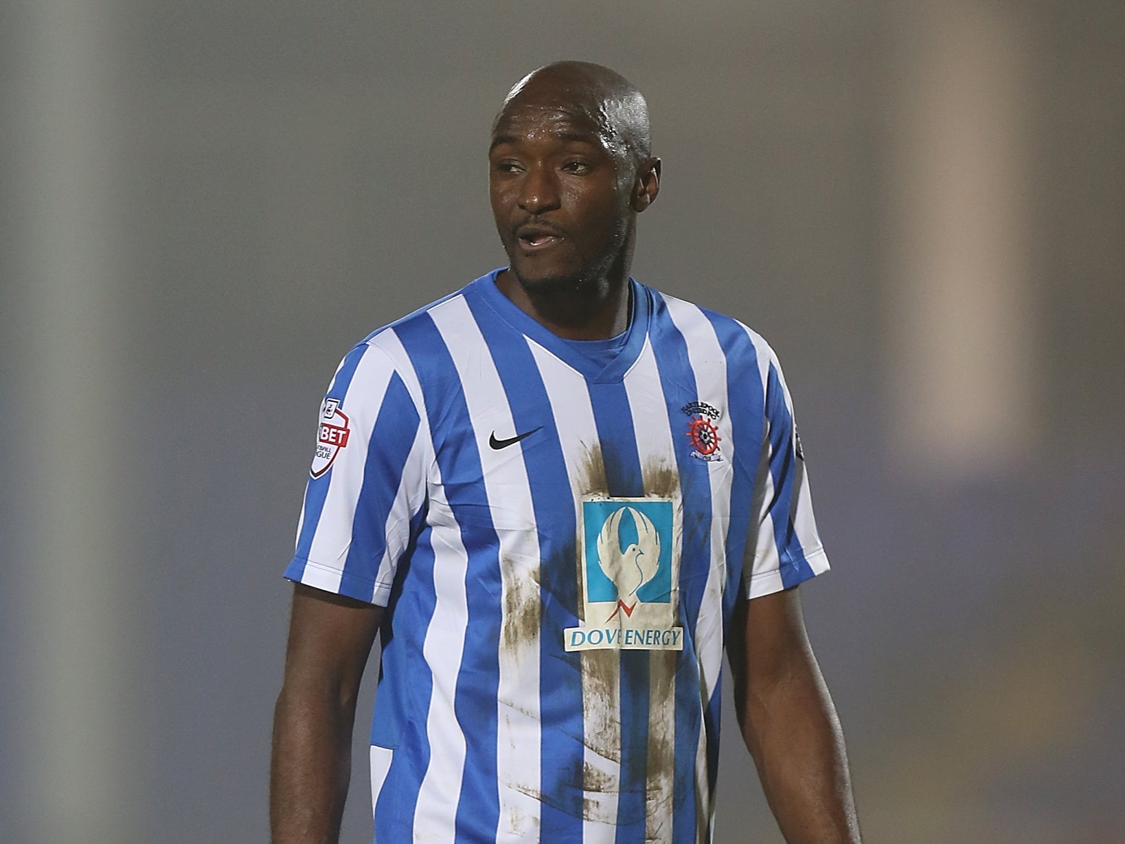 Marvin Morgan during his time at Hartlepool United