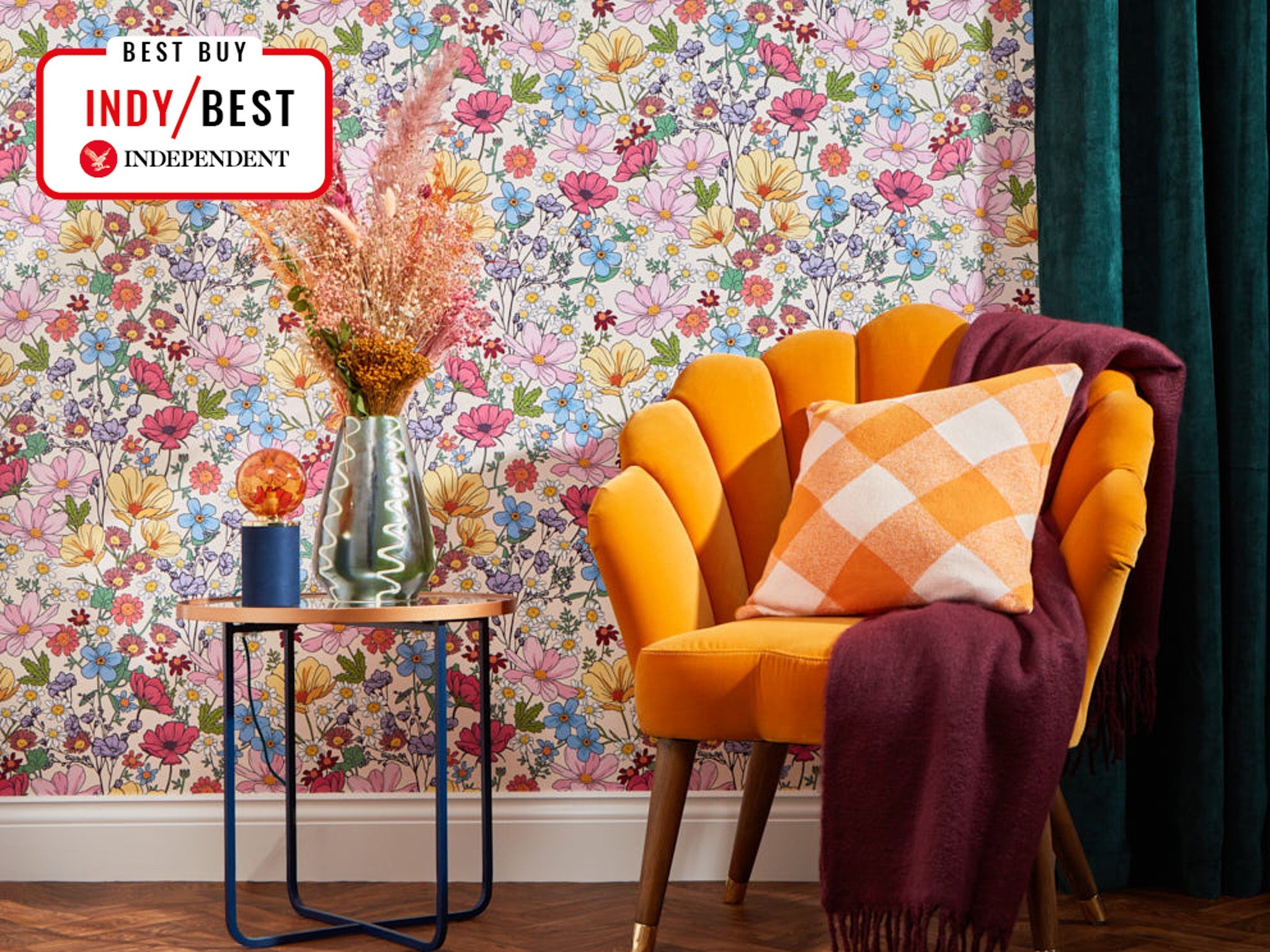 Best wallpapers 2022: Floral, abstract and quirky prints | The Independent