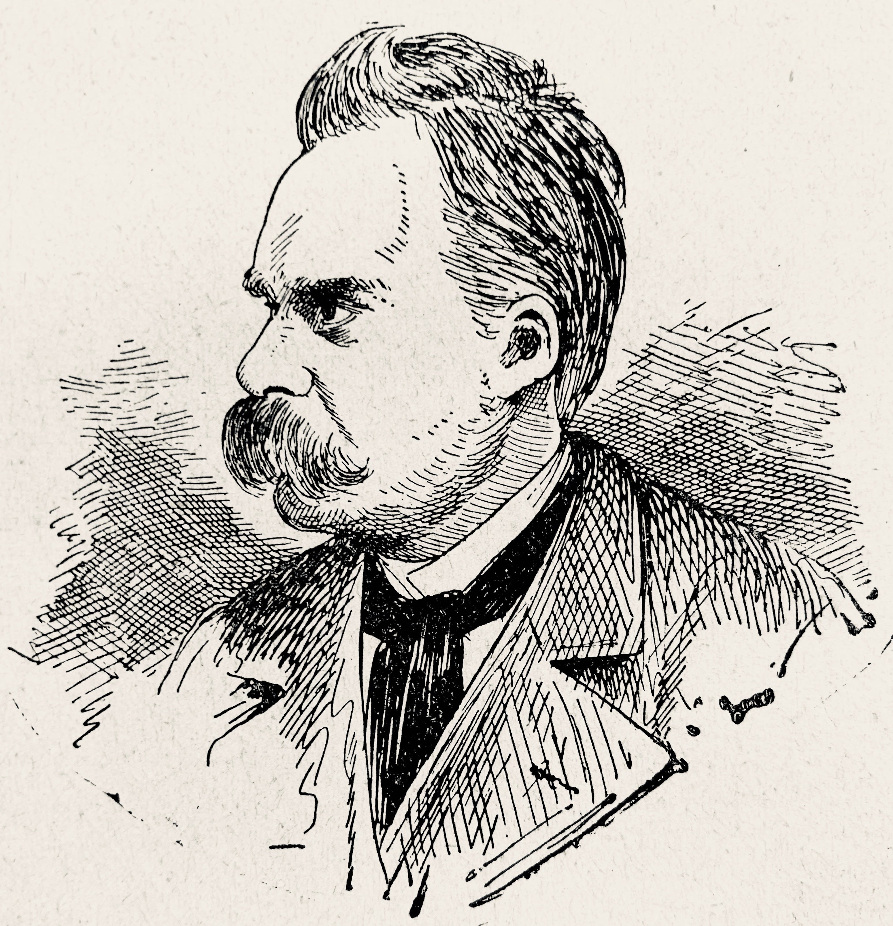 Nietzsche’s point is that humans have had enough advice, enough listening, enough following