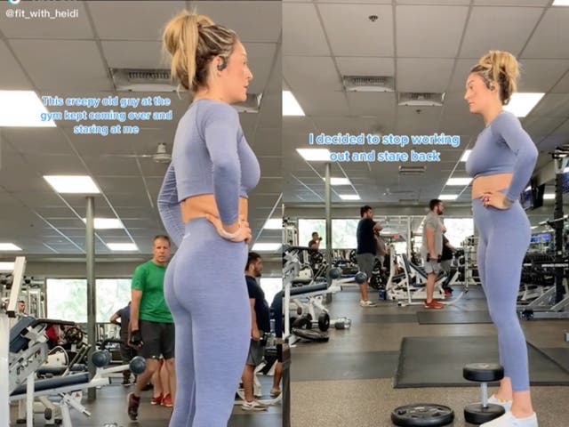 <p>Personal trainer shares moment she confronted man who wouldn’t stop staring at her at gym</p>