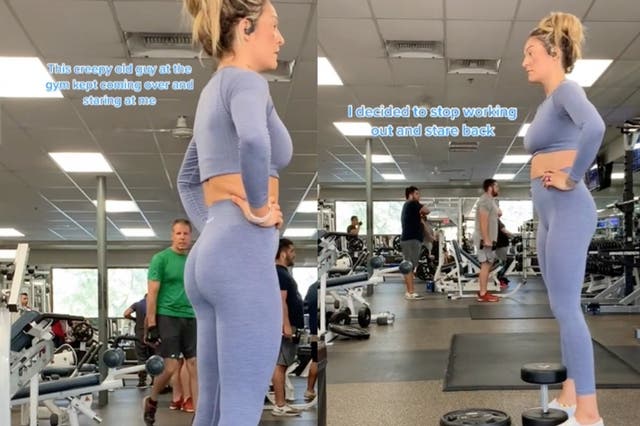 <p>Personal trainer shares moment she confronted man who wouldn’t stop staring at her at gym</p>