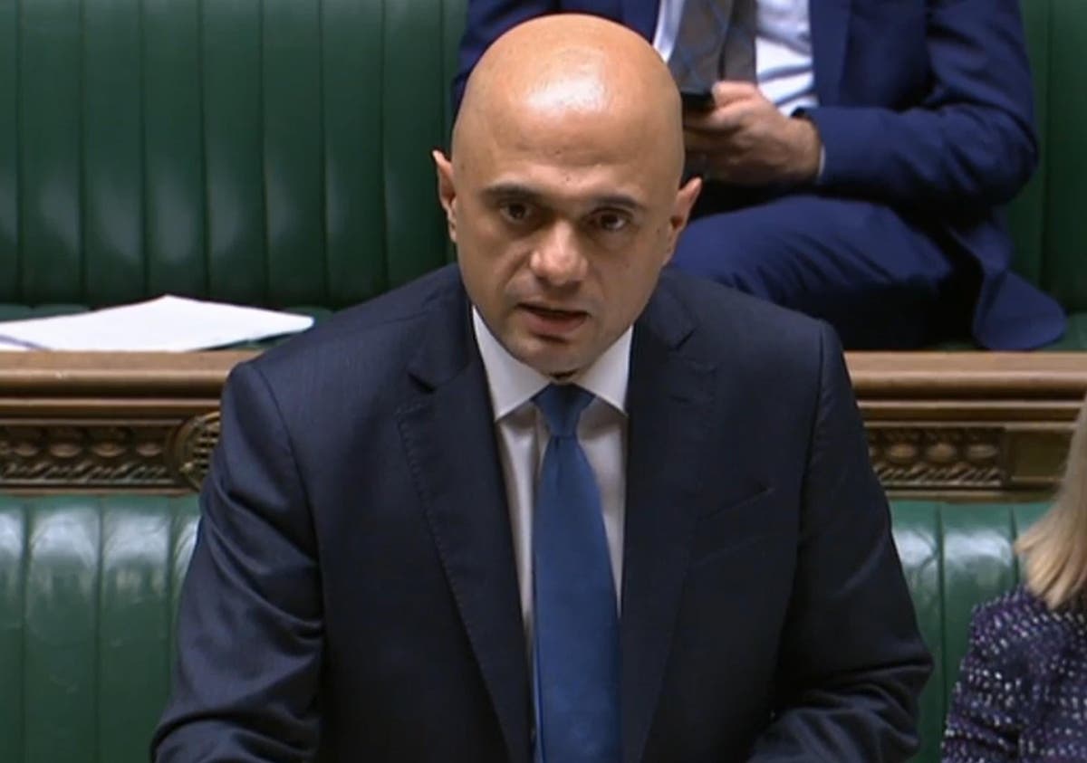 Omicron circulating in the community, Sajid Javid confirms