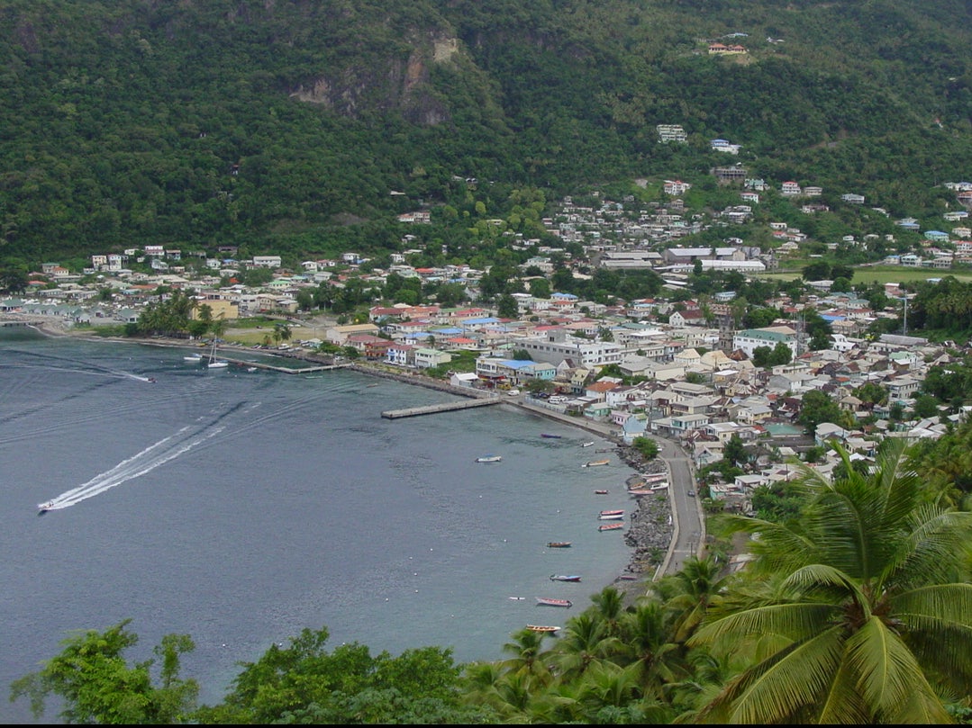 <p>Left behind: some British Airways passengers are still in St Lucia after a mix-up over testing rules</p>