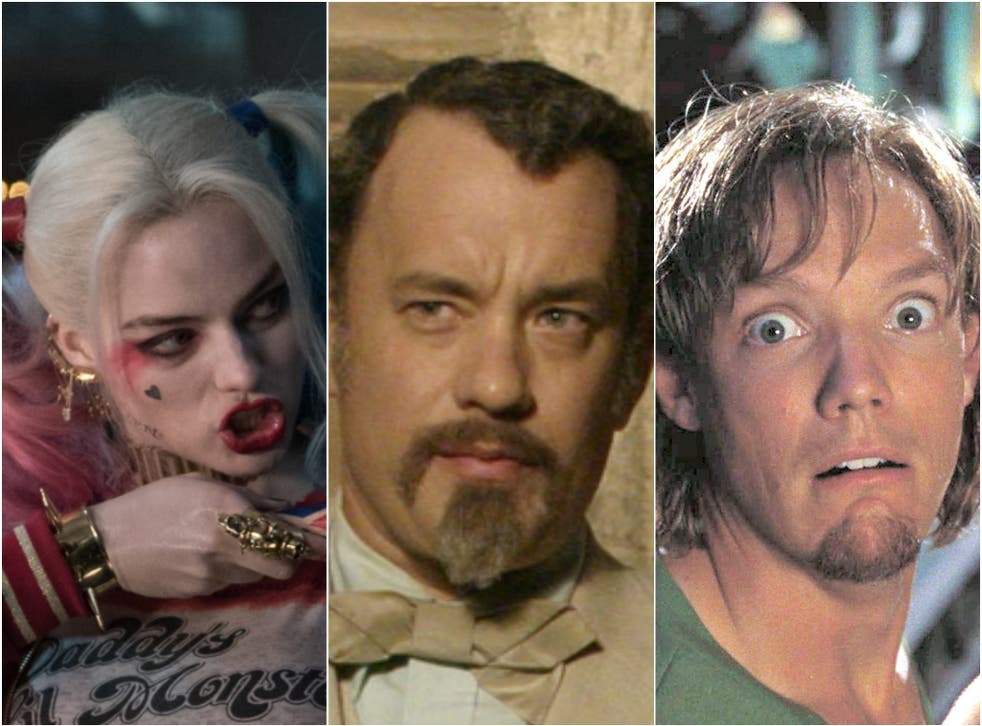 Margot Robbie en 'Suicide Squad', Tom Hanks en 'The Ladykillers' y Matthew Lillard en 'Scooby-Doo: La película'