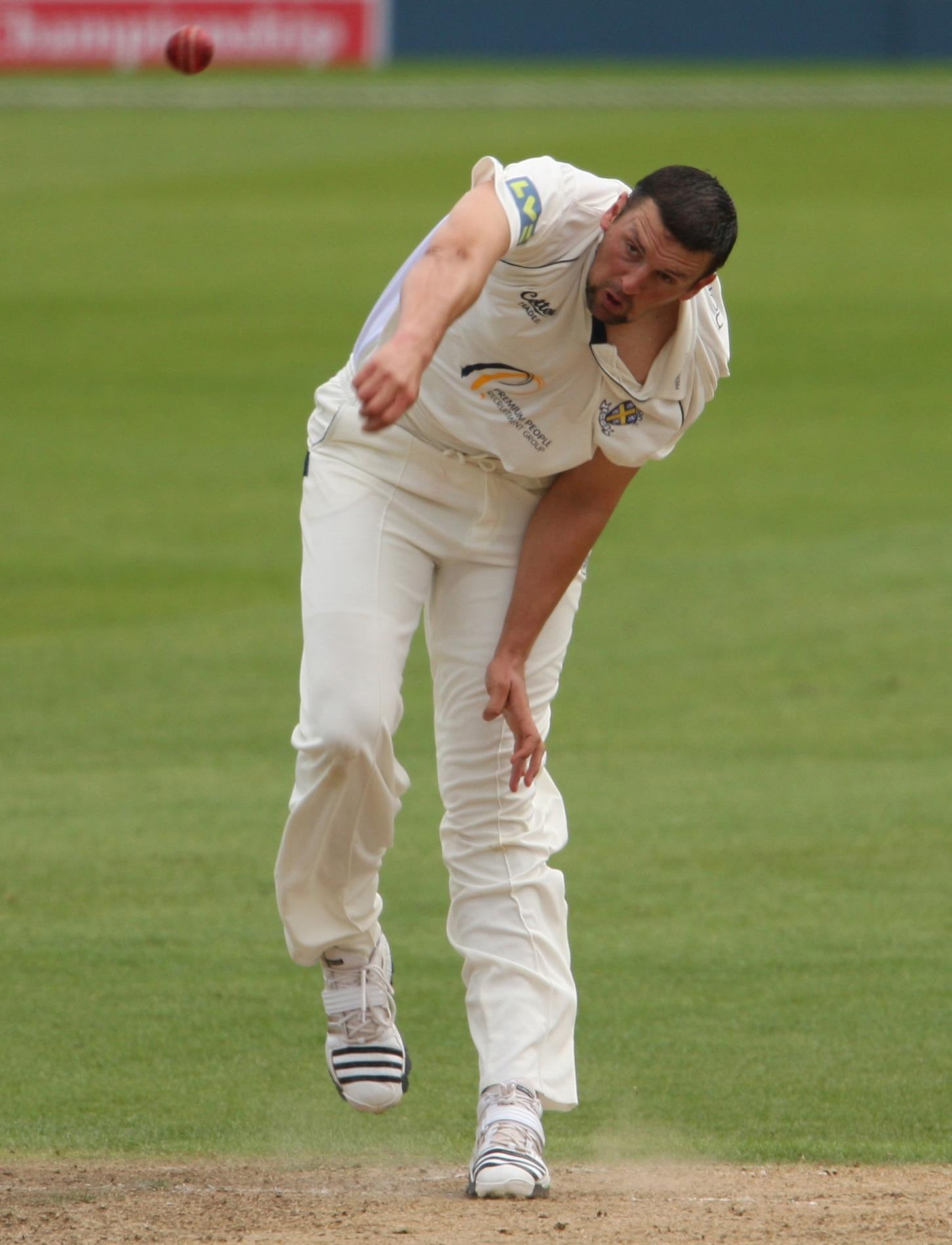 Steve Harmison’s first ball in 2006 was taken at second slip (Nick Potts/PA)
