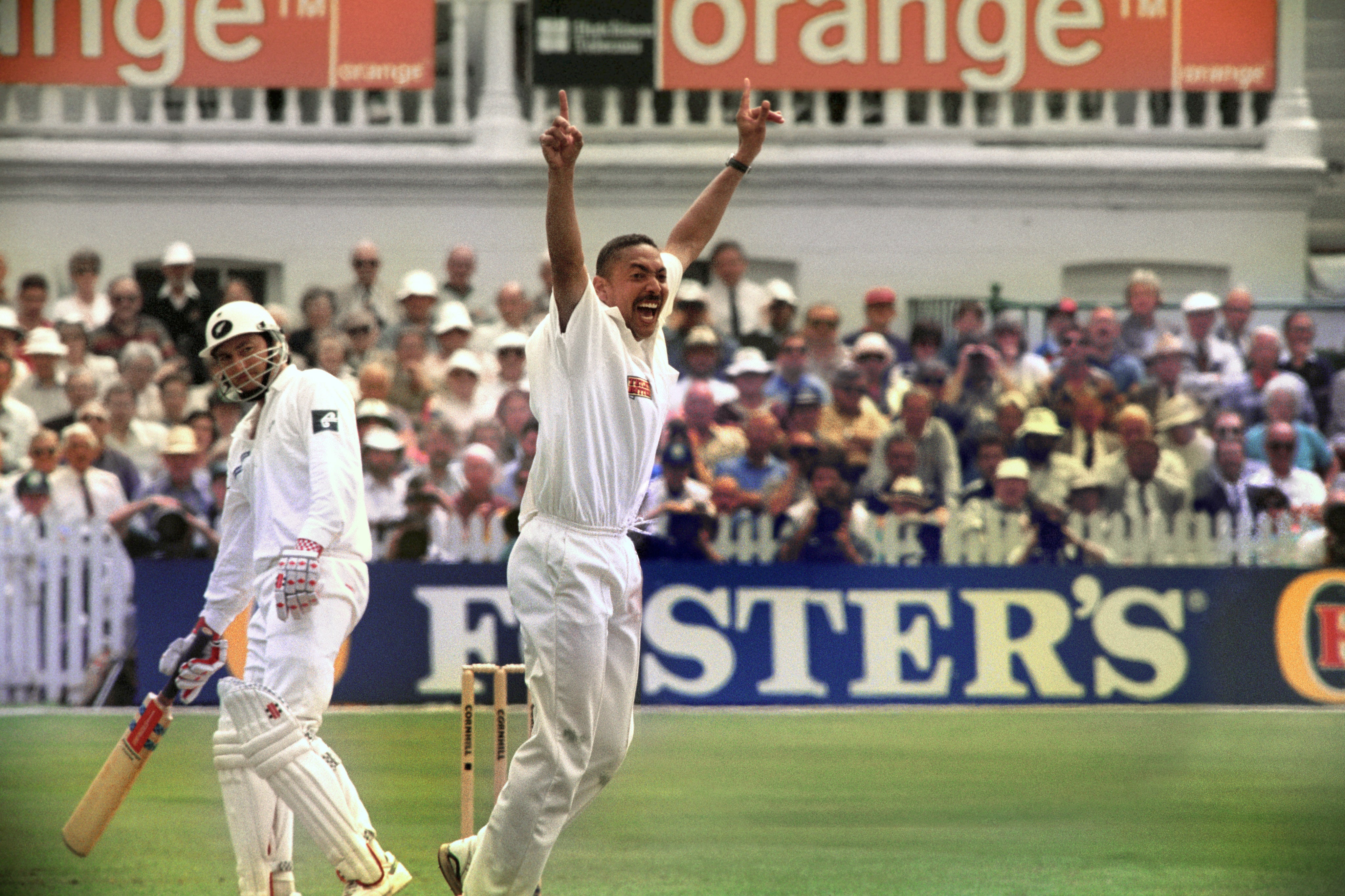 Phil DeFreitas’s first ball in 1994 was hit for four (John Giles/PA)