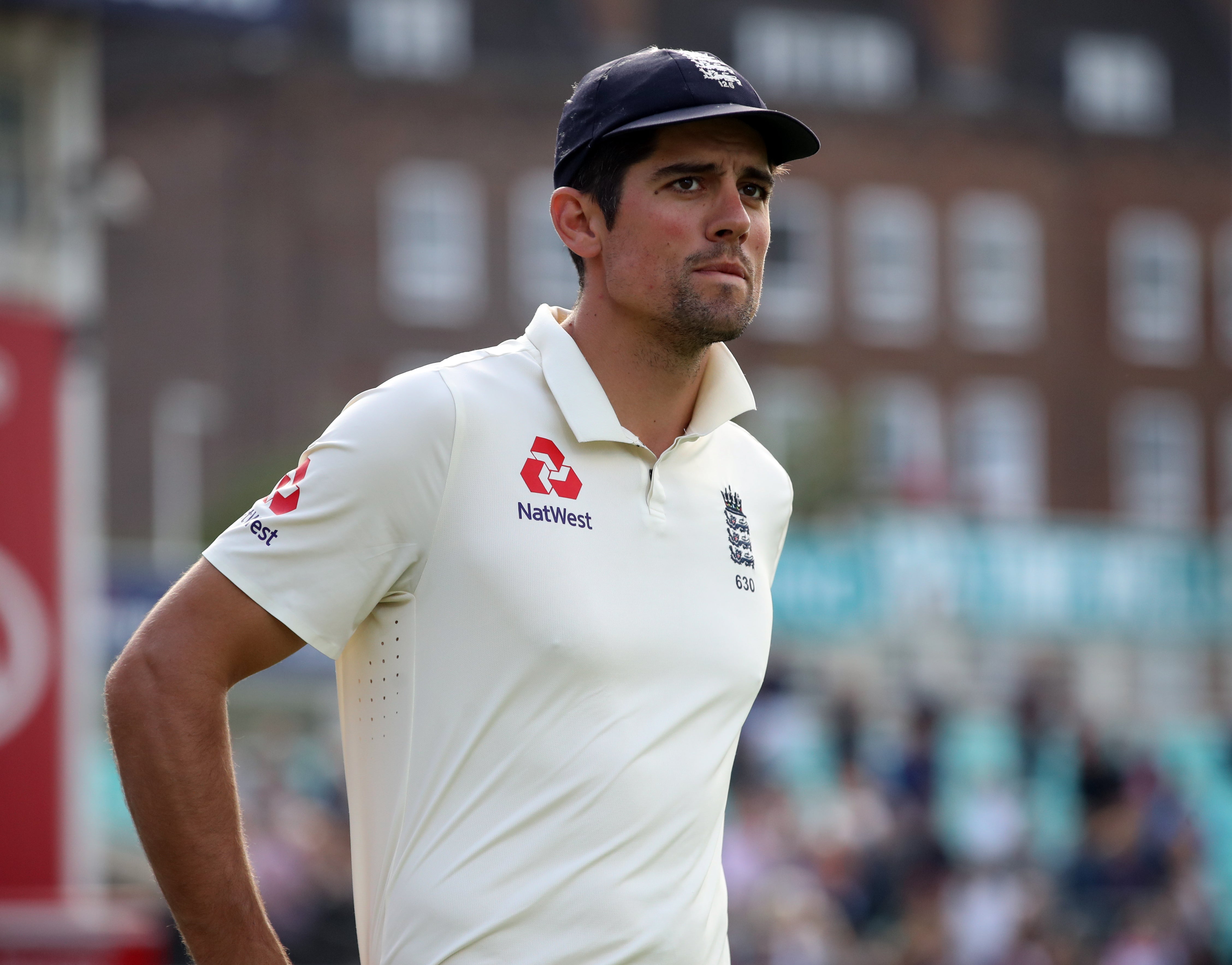 Alastair Cook was out in the third over in 2017 (Adam Davy/PA)