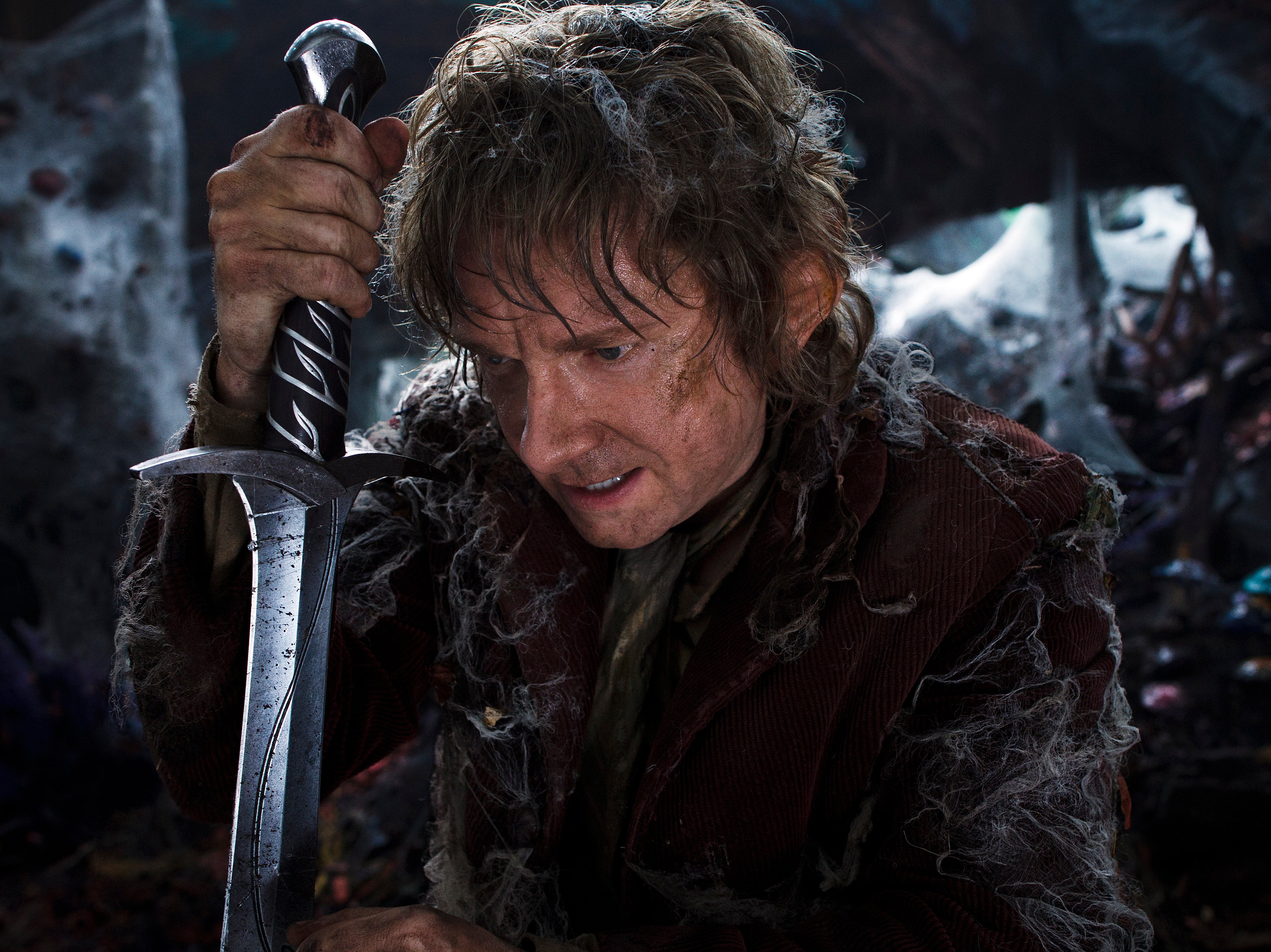 Martin Freeman as Bilbo Baggins in ‘The Hobbit: An Unexpected Journey'