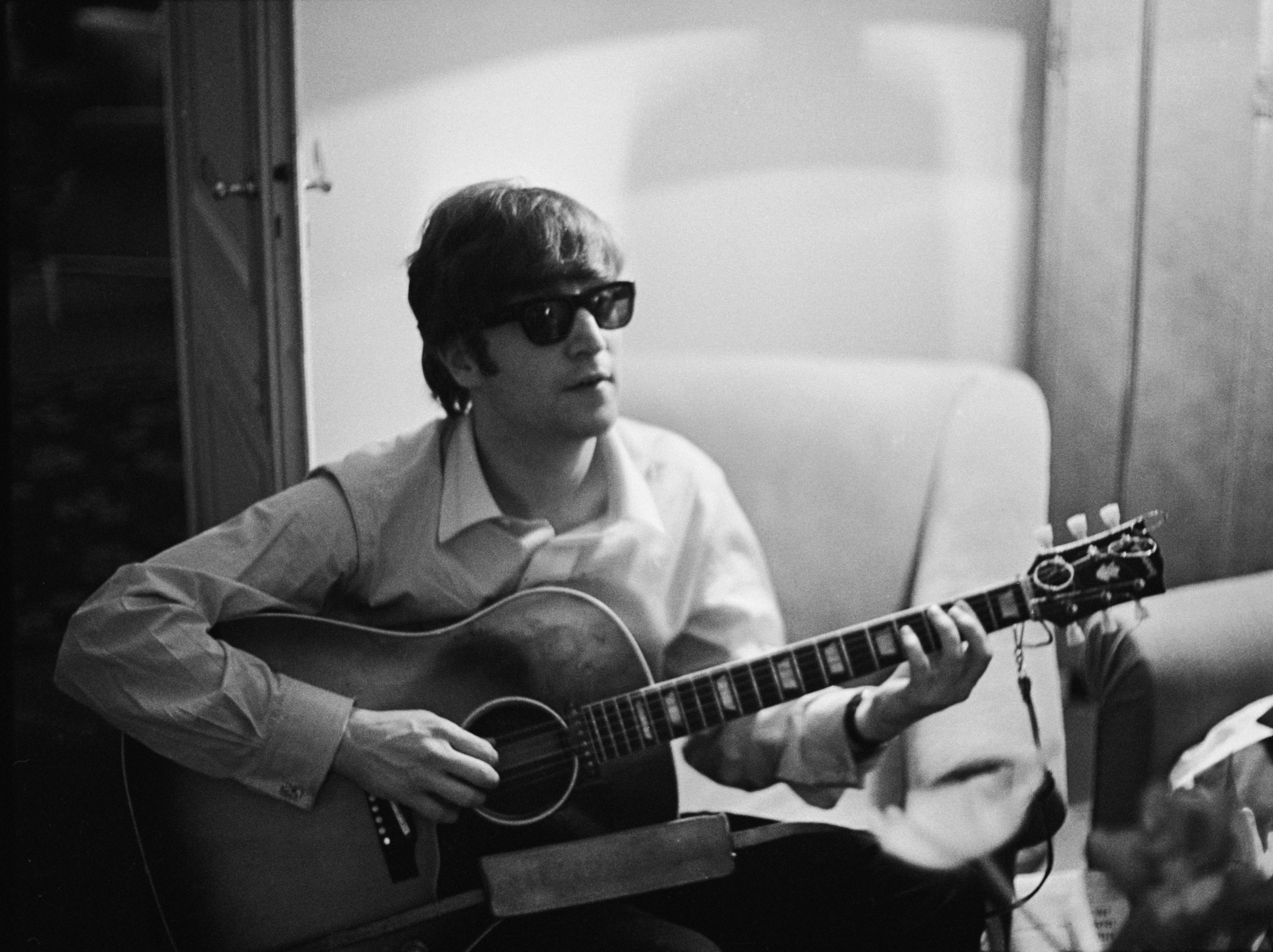 John Lennon in Paris, January 1964
