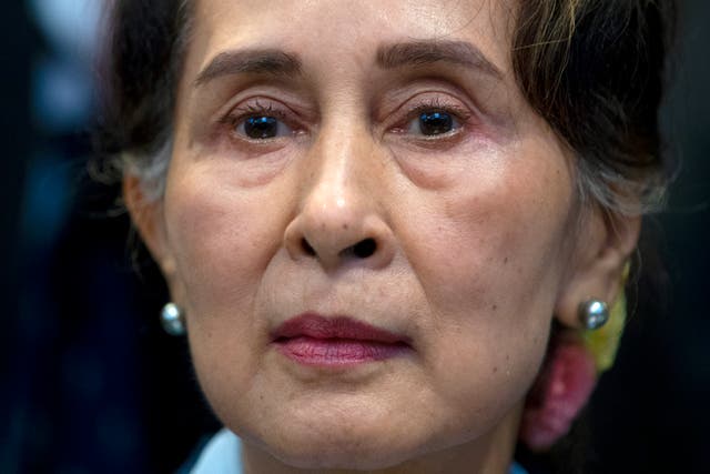 <p>Aung San Suu Kyi could face more than 100 years in prison on a dozen criminal charges</p>