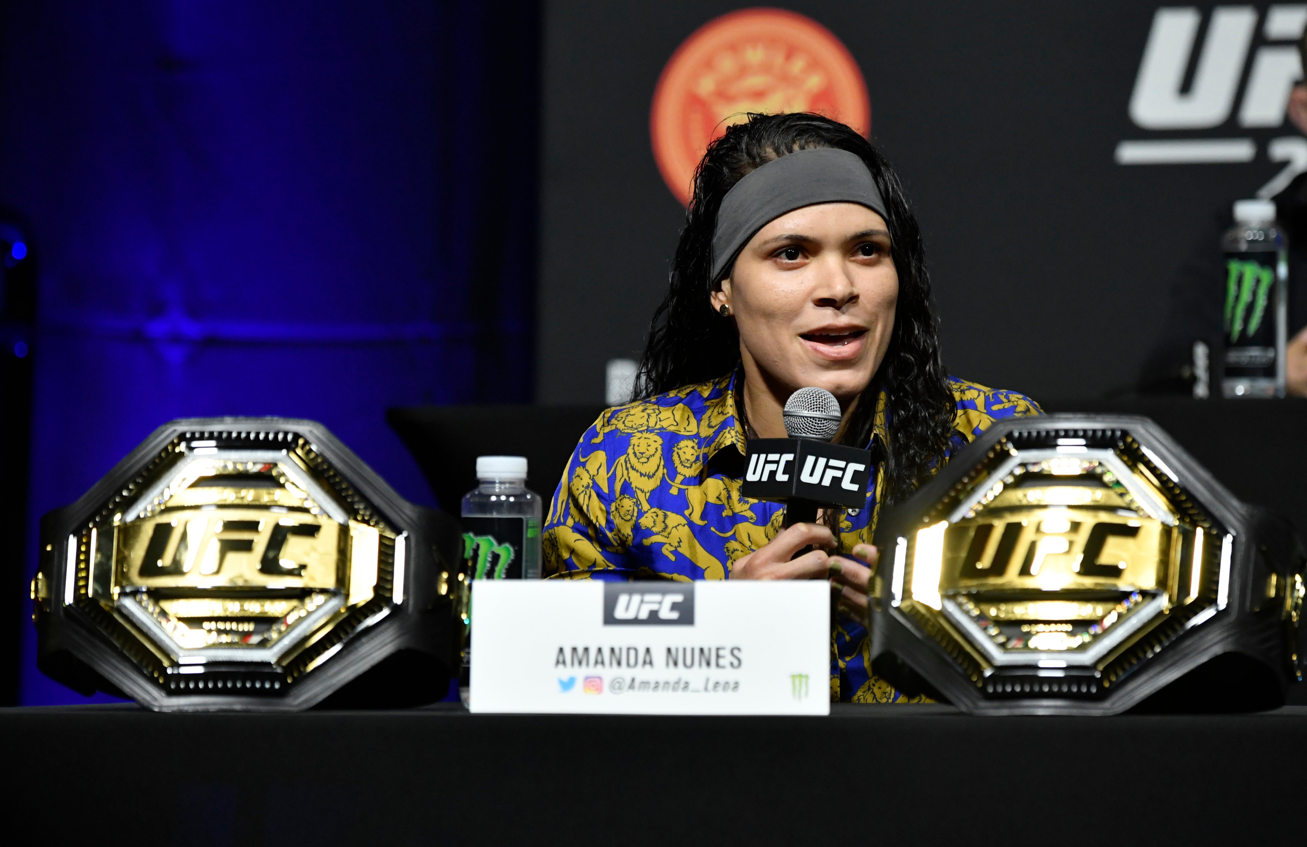 Amanda Nunes is one of just four UFC champions to have held two titles at once
