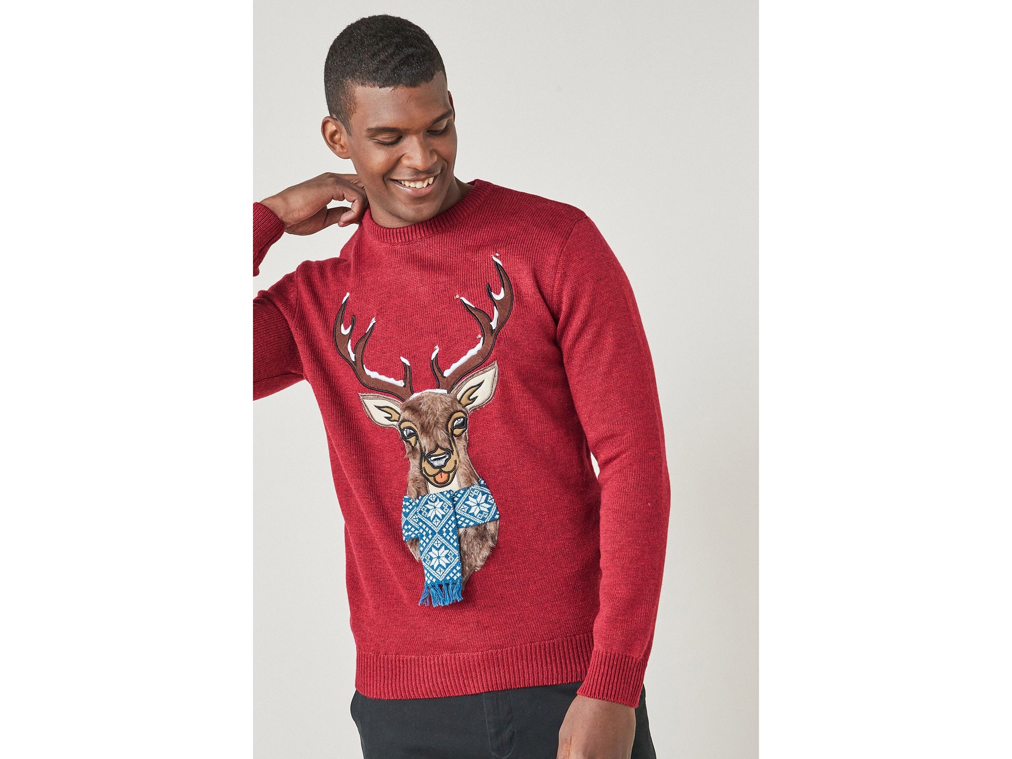 light up christmas jumper mens