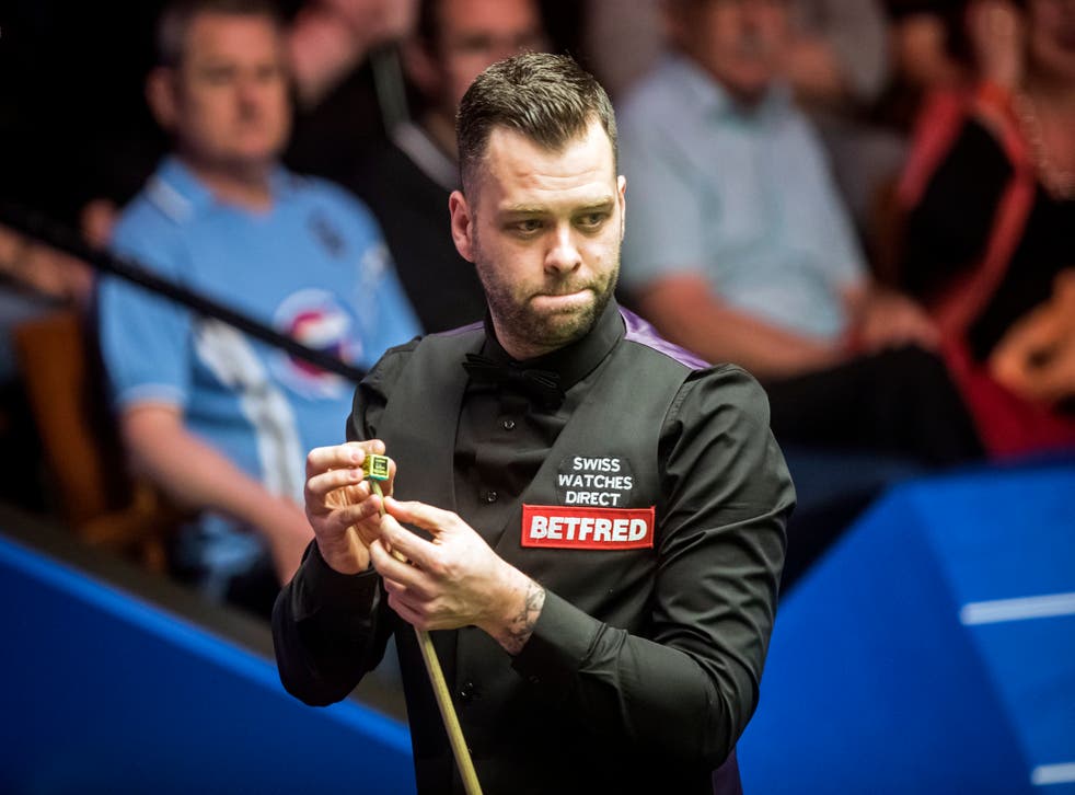 Jimmy Robertson set a new record in the fifth frame (Danny Lawson/PA)