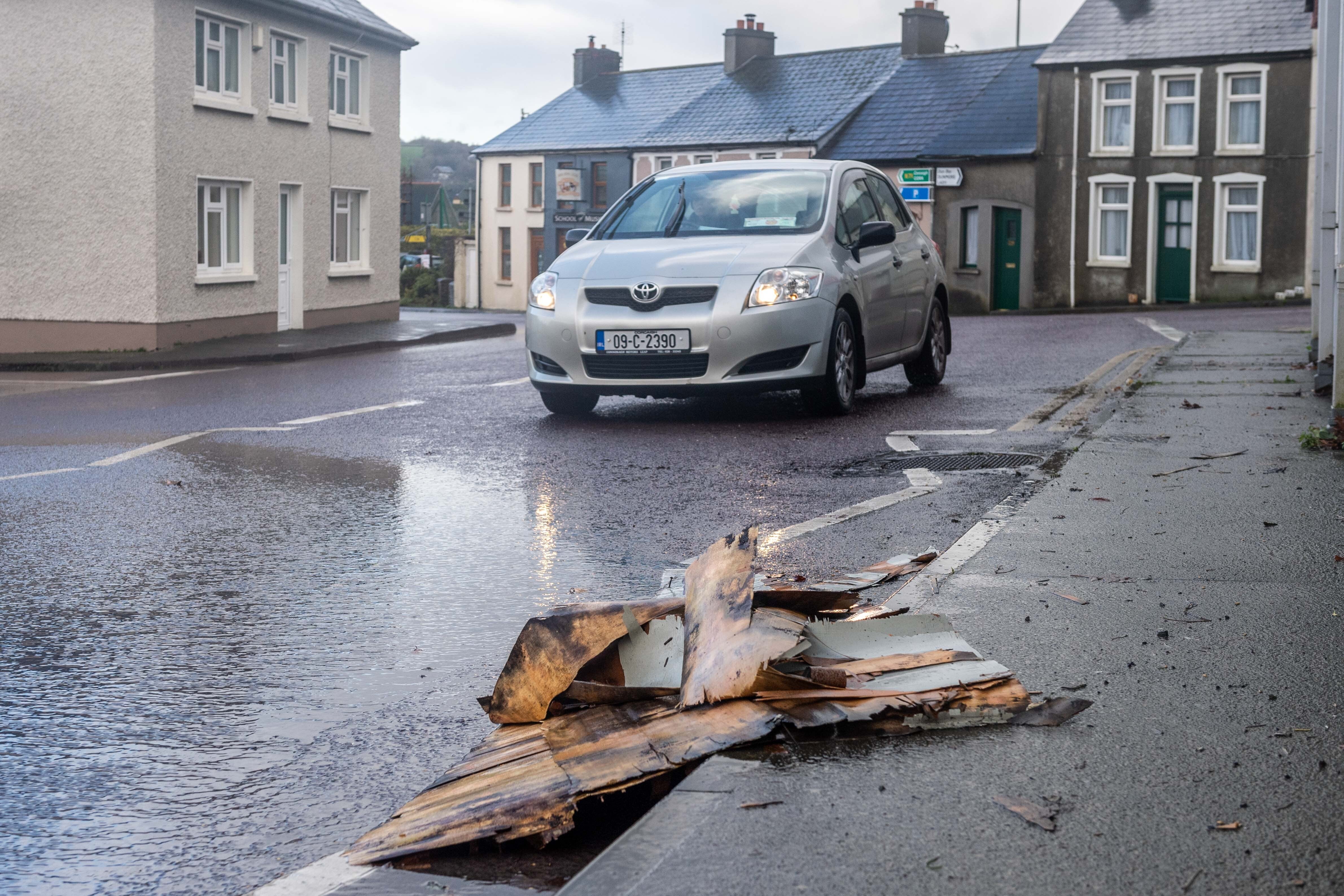 Weather warnings remain in place nationwide (Andy Gibson/PA)