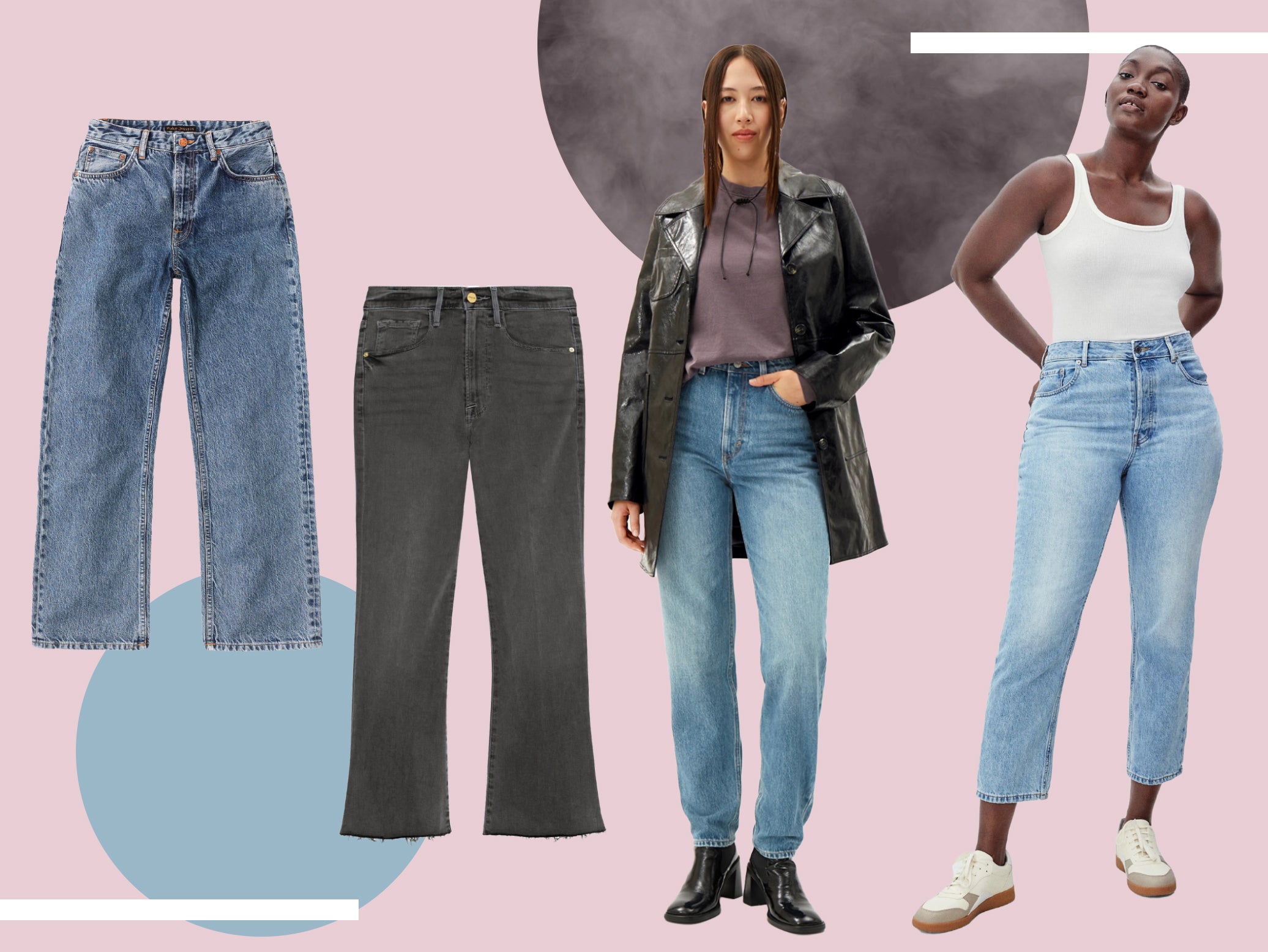 best high waisted jeans for curvy