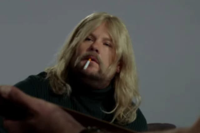 <p>James Corden as fictional fifth Beatle Gary Thump in the ‘Late Late Show’ sketch</p>