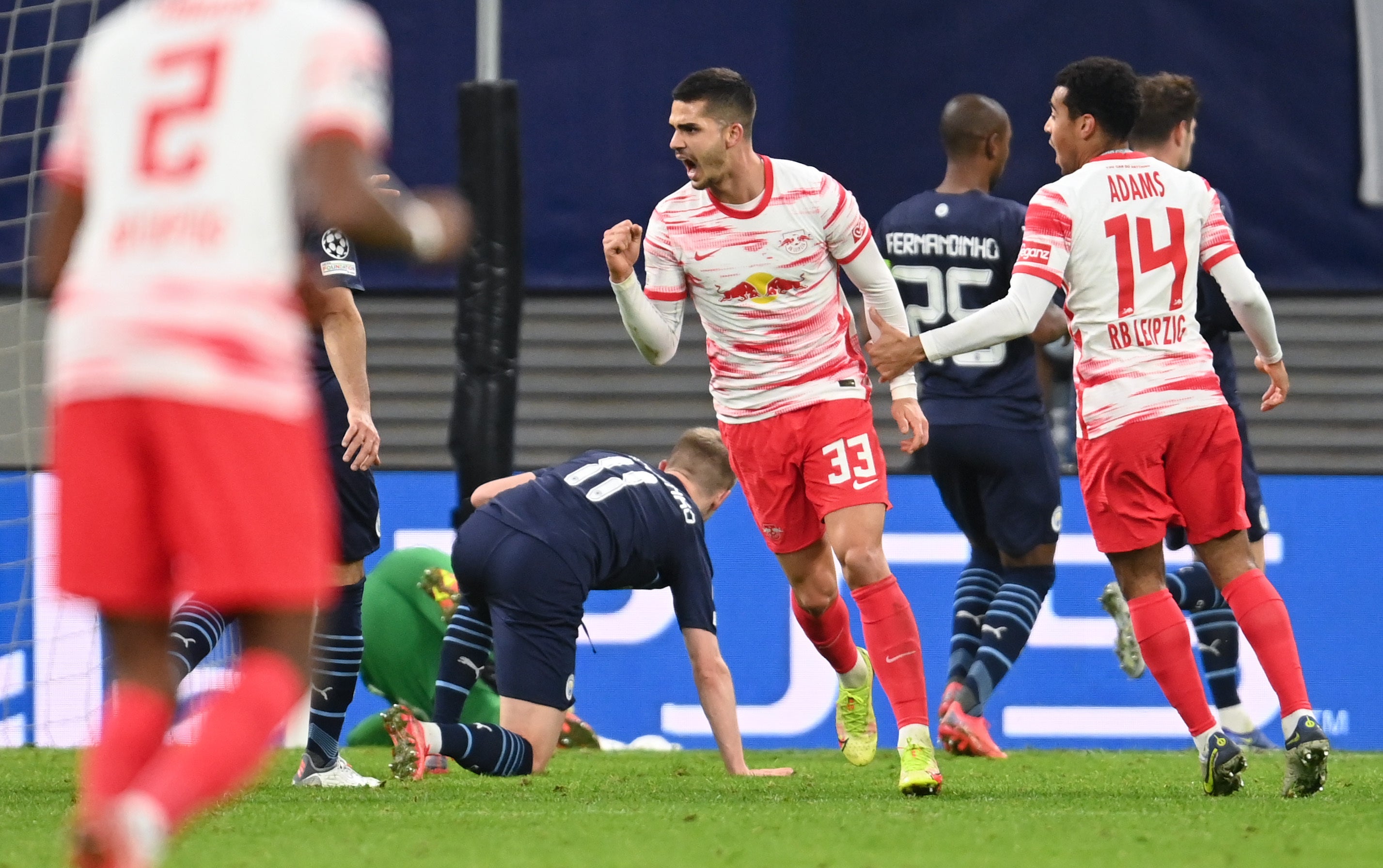 Leipzig put aside recent problems to claim a notable win (DPA via PA Wire)