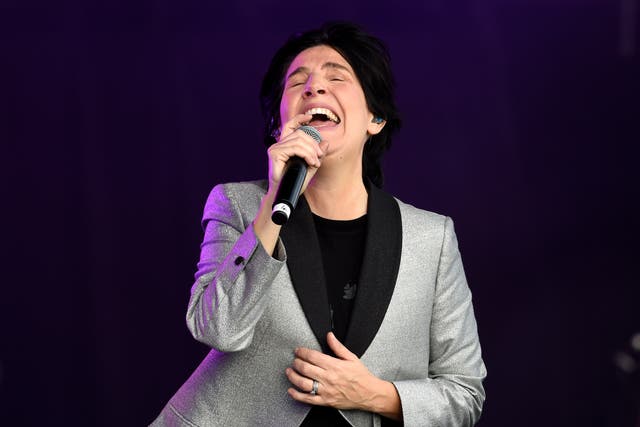 Sharleen Spiteri of Texas is one of a number of celebrities to have settled phone hacking claims against the publisher of the News Of The World (Ian Rutherford/PA)