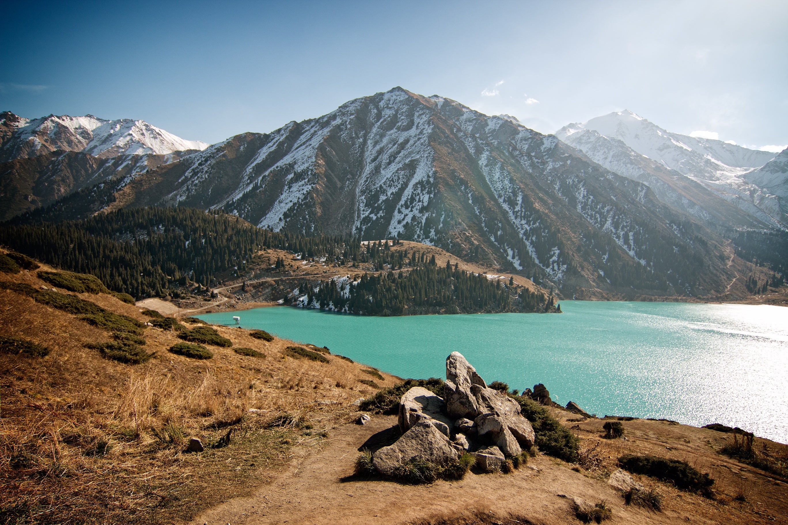 Almaty Big Lake, Kazakhstan