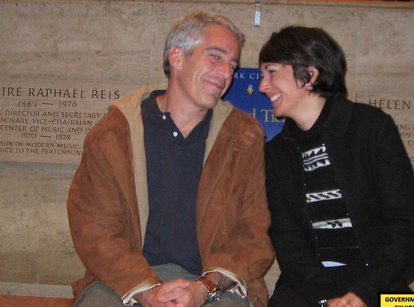 Ghislaine Maxwell and Jeffrey Epstein