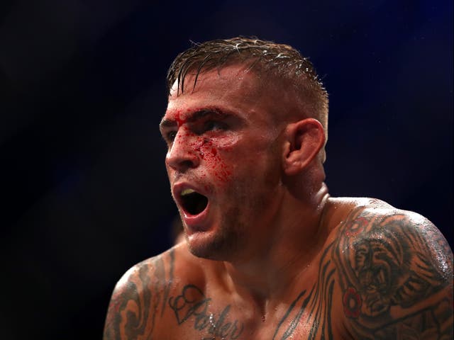 <p>Former UFC interim lightweight champion Dustin Poirier</p>