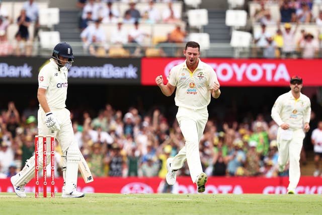 England were all out for 147 (Jason O’Brien/PA)
