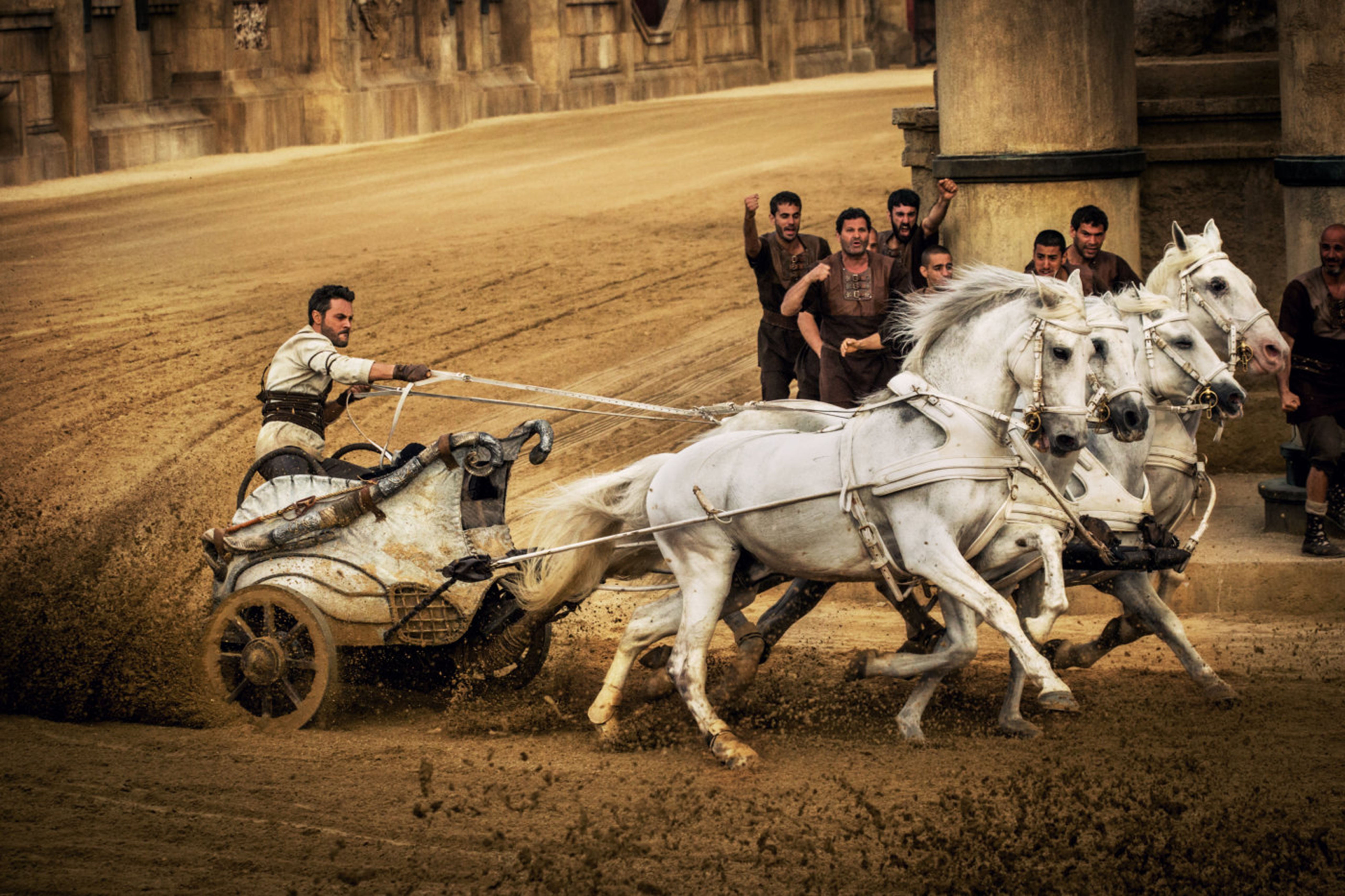 Jack Huston starred in the 2016 remake of ‘Ben Hur’