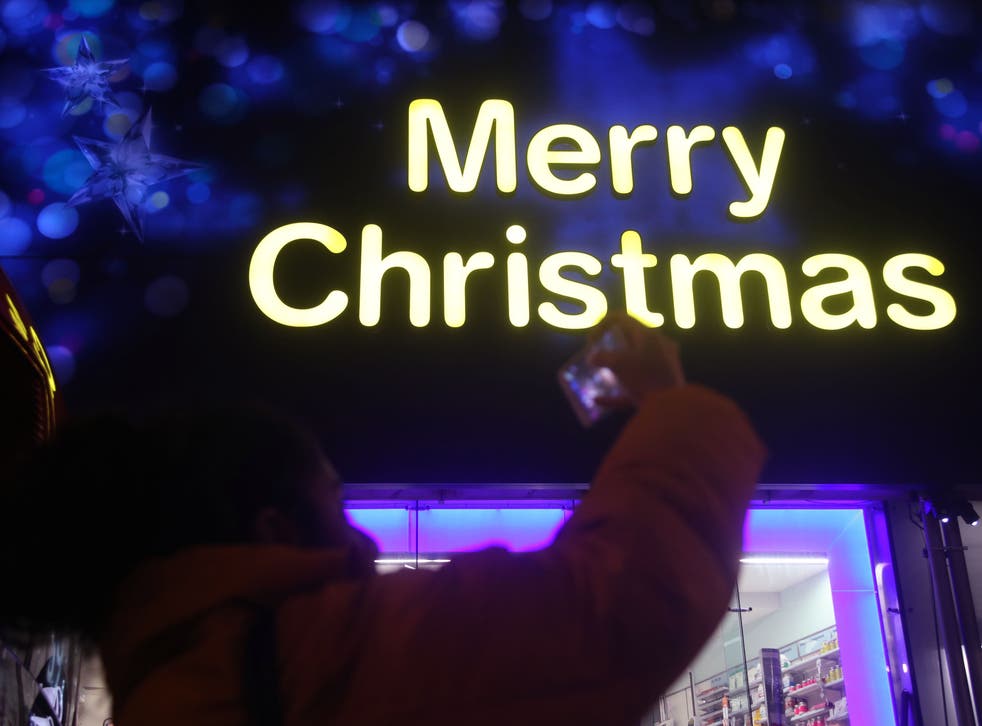 Nearly one in four people who celebrate Christmas will struggle to afford it this year, according to StepChange Debt Charity (Yui Mok/PA)