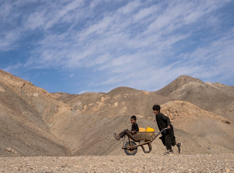 APTOPIX Afghanistan Running Dry