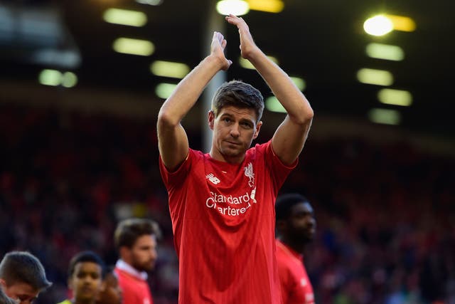 <p>The love for Gerrard around Anfield is sincere. His difficult times are now largely airbrushed out of history but his peaks outweighed the lows</p>