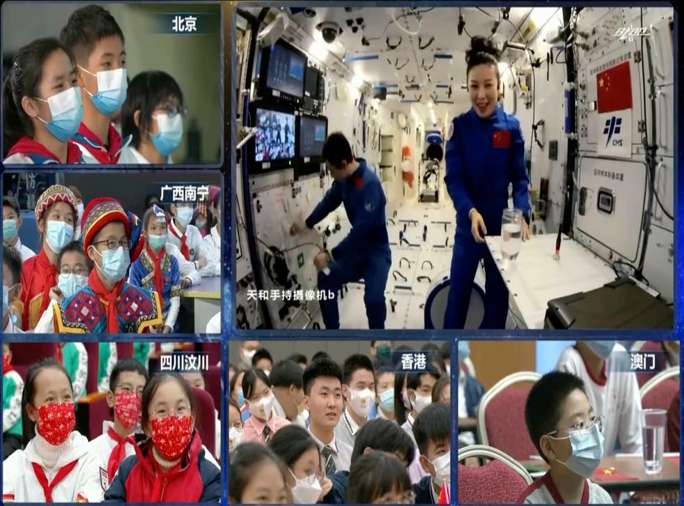 CHINA-CLASE DESDE EL ESPACIO