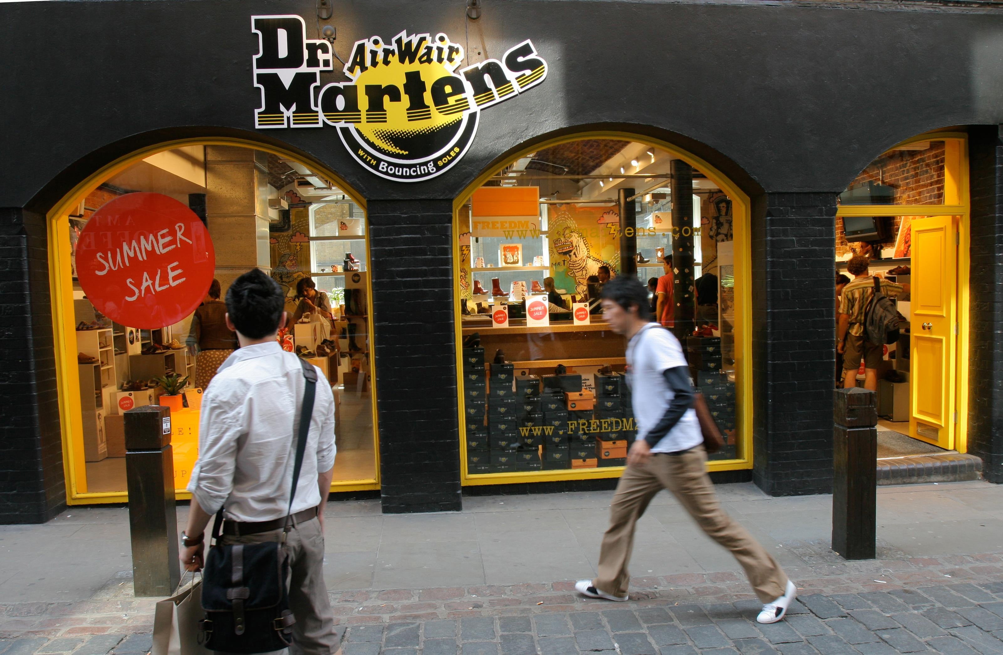 Dr Martens is pleased with its Christmas preparations (PA)