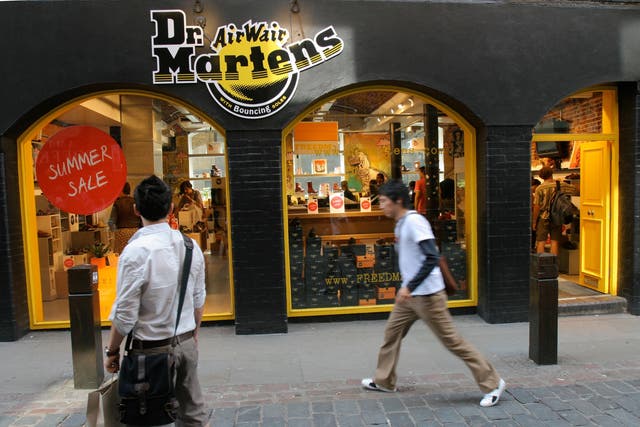 <p>Dr Martens is pleased with its Christmas preparations (PA)</p>