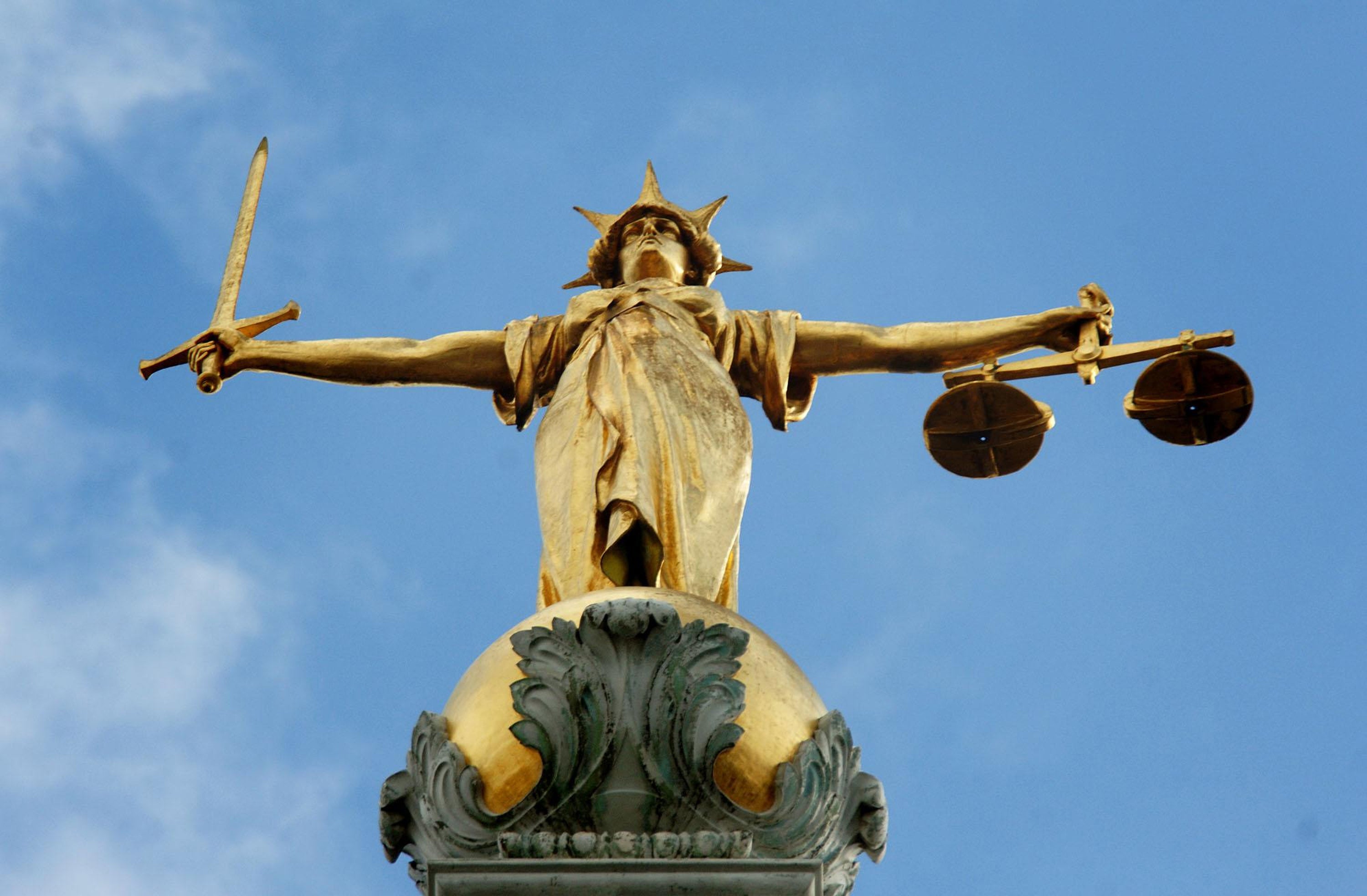 The backlog of adult rape cases waiting to be dealt with by crown courts was 1,309 in April to June (Clara Molden/PA)