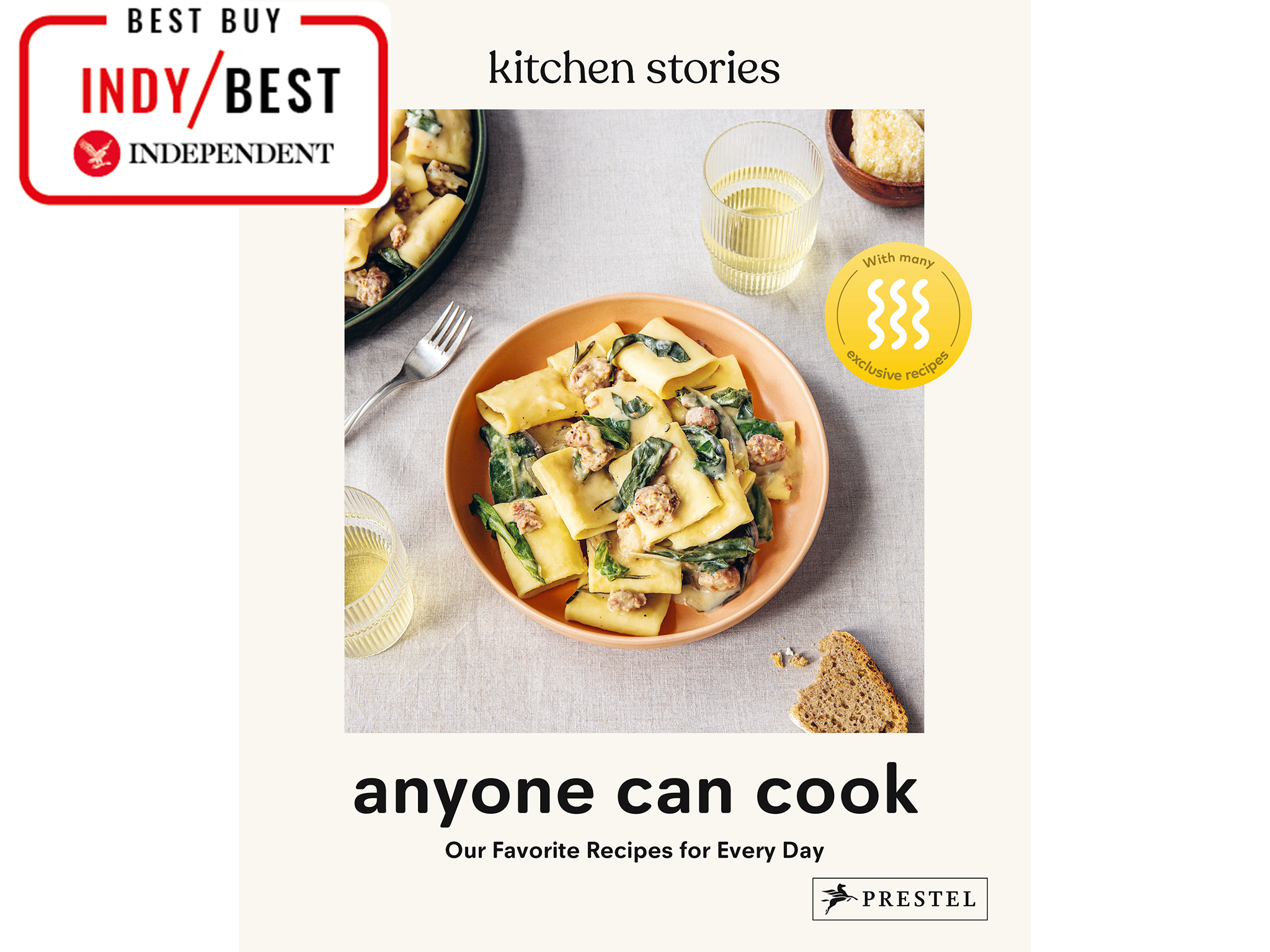 ‘Anyone can cook’ by Kitchen Stories, published by Prestel